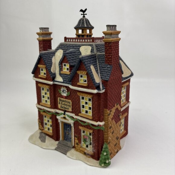 Department 56 Heritage Village "Boarding Lodging School" 5810-6 Dickens Series - Picture 2 of 9